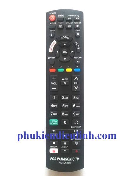 ĐIỀU KHIỂN TIVI PANASONIC  SMART RM-L1378 (HÀNG TRUNG QUỐC)