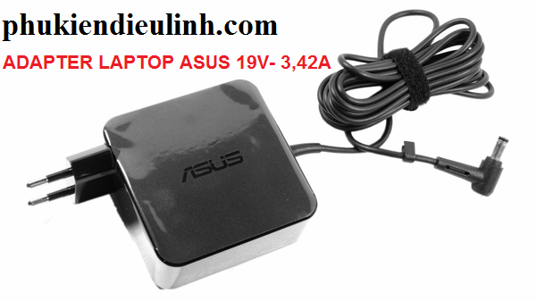 Sạc Adapter Laptop Asus 19V- 3,42A Vuông (Hàng chính hãng)