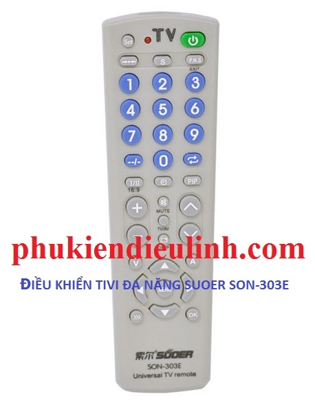 ĐIỀU KHIỂN TIVI ĐA NĂNG SUOER SON-303E (HÀNG CHÍNH HÃNG)