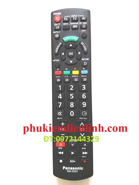 ĐIỀU KHIỂN TIVI PANASONIC RM-D920 (HÀNG TRUNG QUỐC)