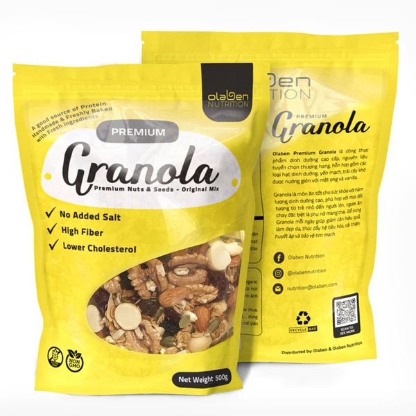 Combo 03 gói Olaben Granola giảm cân 500gr