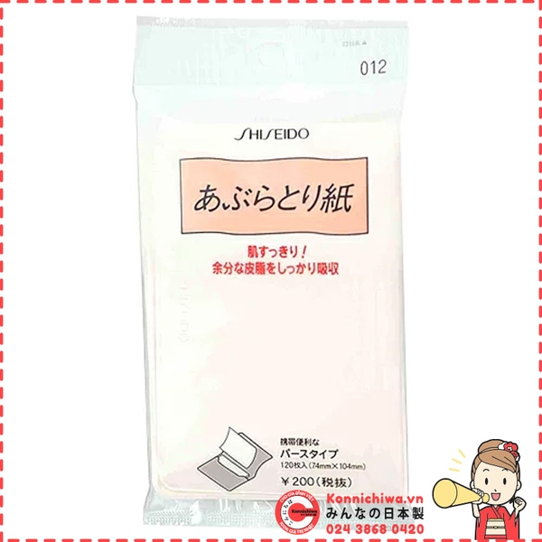 giay-tham-dau-shiseido-120-to-hang-noi-dia-nhat-ban-sku-4901872638406