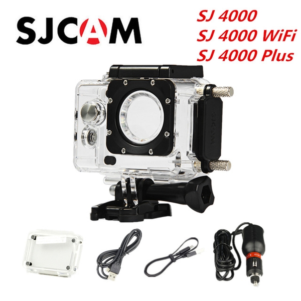 Vỏ chống nước có cổng sạc cho SJ4000 SERIES - WATERPROOF CASE WITH CAR CHARGER