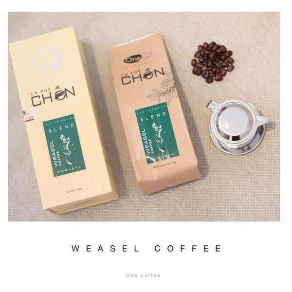 Weasel Coffee Blend Robusta 250gr | Cafe Chồn Hòa Tan | Cafe Weasel Coffee Blend Robusta 250gr | Cafe Chồn Hòa Tan | Cafe