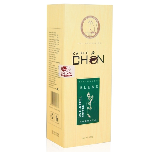 Weasel Coffee Blend Robusta 250gr | Cafe Chồn Hòa Tan | Cafe Weasel Coffee Blend Robusta 250gr | Cafe Chồn Hòa Tan | Cafe
