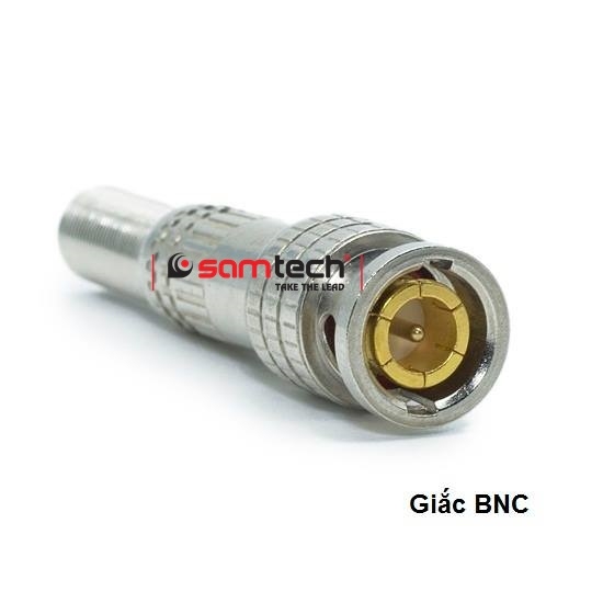 Giắc BNC lõi mạ đồng đảm bảo chất lượng hình ảnh camera