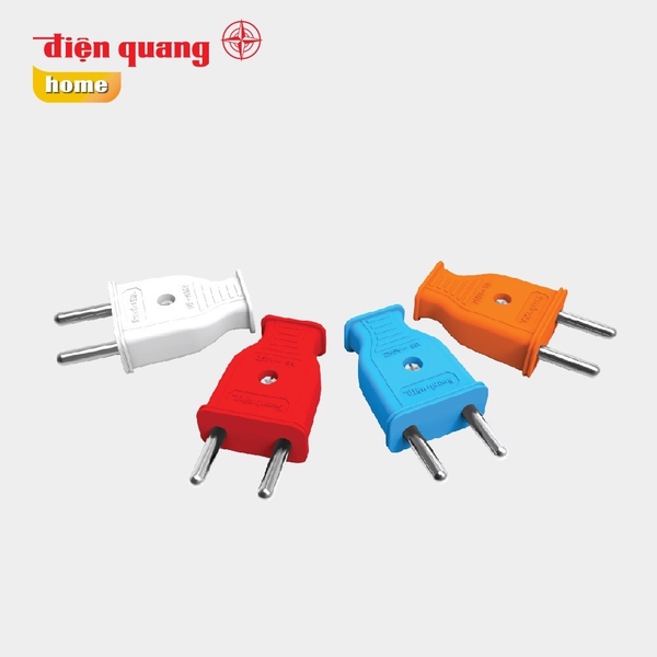 Set 10 Phích cắm Điện Quang ECO EP01 ( màu ngẫu nhiên )