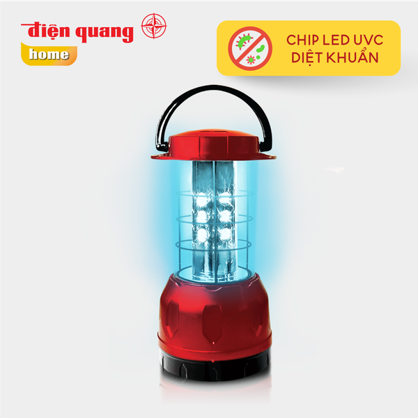 Đèn Led diệt khuẩn Điện Quang PRL01 06UVC ( 6W, tia UVC, để bàn, an toàn, tiện lợi )