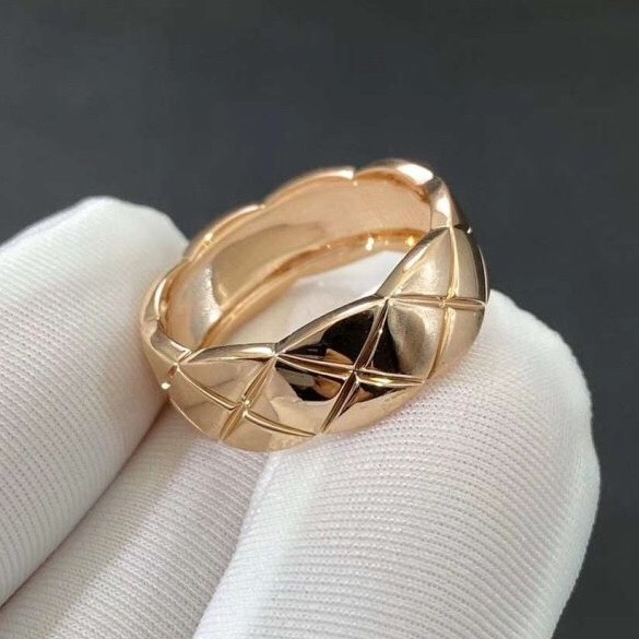 NHẪN COCO CHANEL CRUSH RING ROSE GOLD 18K