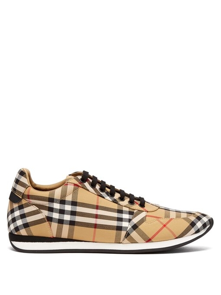 Giày BURBERRY Vintage check low-top sneakers