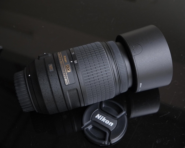 美品 Nikon AF-S 55-300mm F4.5-5.6G VR ED Nikon AF-S 55-300mm f4.5-5.6G ED VR Thế giới máy ảnh số
