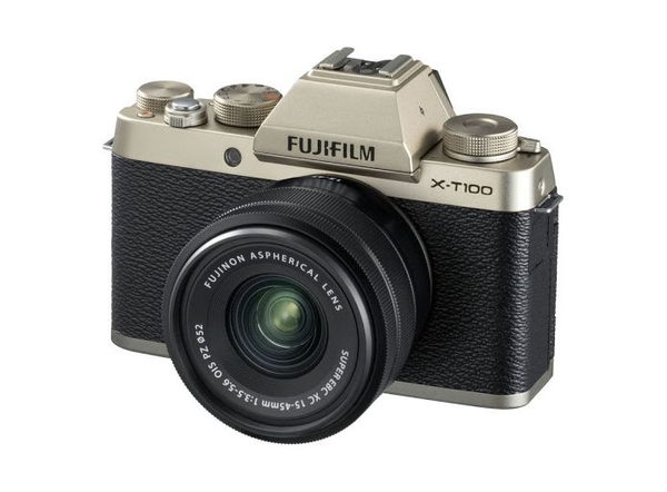 Máy Ảnh Fujifilm X-T100 Len kit 15-45mm OIS