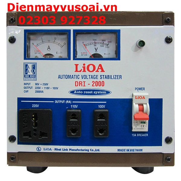 Ổn áp Lioa DRI-2000