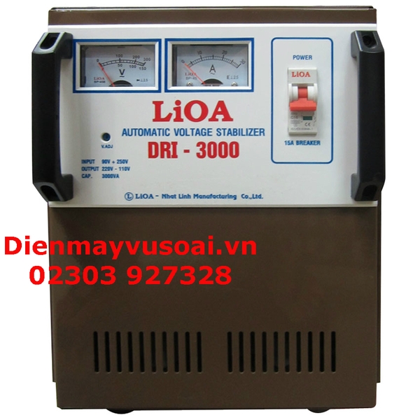 Ổn áp Lioa DRI-3000