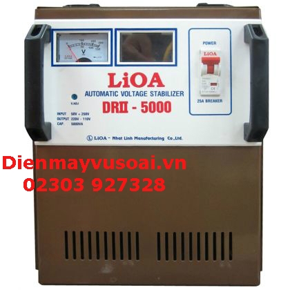 Ổn áp Lioa DRII- 5000