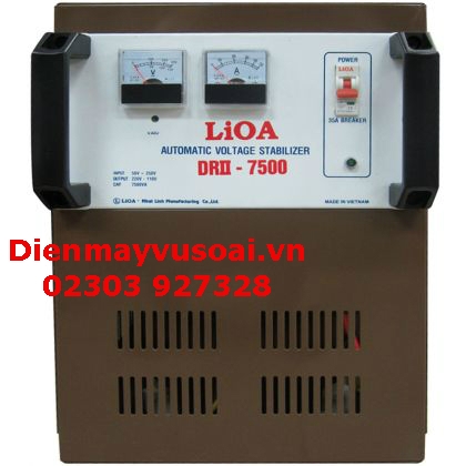 Ổn áp Lioa DRII-7500