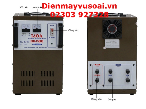 Ổn áp Lioa DRI-15000