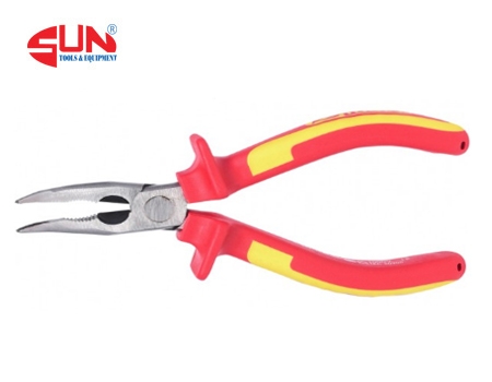 Kìm Mỏ Nhọn Cong Cách Điện 1000V Kstools 117.1120