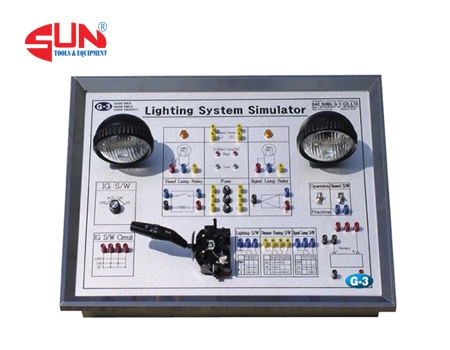 Mô Hình Điện Hệ Thống Chiếu Sáng Xe Ôtô G-190111