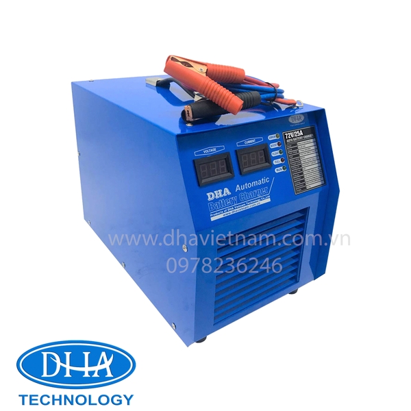 Nguồn nạp ắc quy 72V 25A cho xe nâng