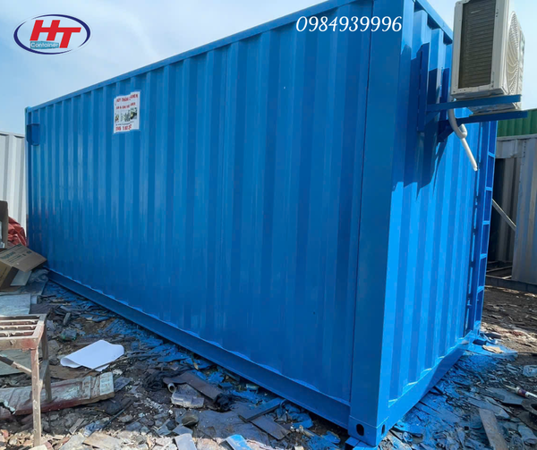 Container văn phòng 20 feet sơn màu theo yêu cầu