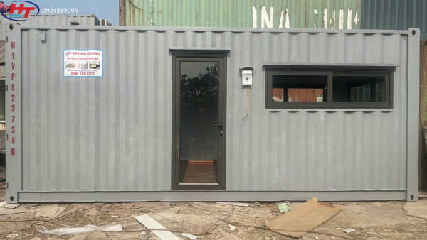 🏡 Nhà Container 20 Feet – Giải Pháp An Cư Thông Minh, Tiện Nghi Mỗi Ngày