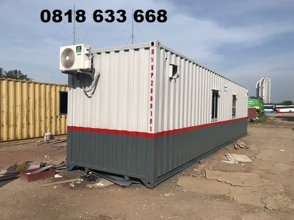 Container văn phòng toilet 40 feet