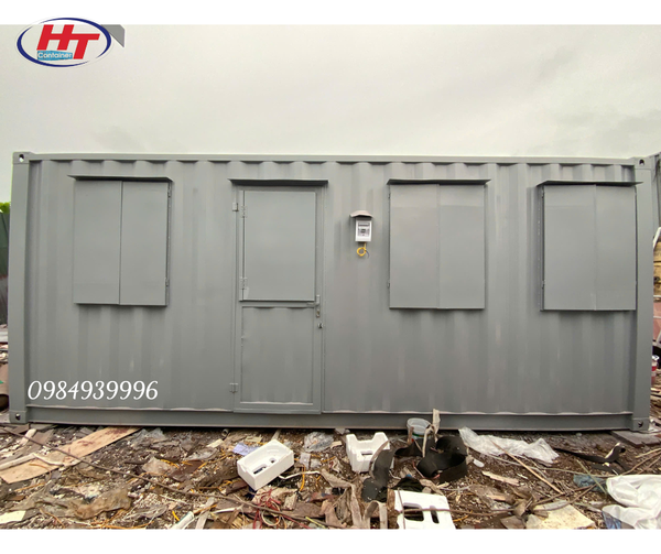 Container văn phòng 20ft thiết kế theo yêu cầu