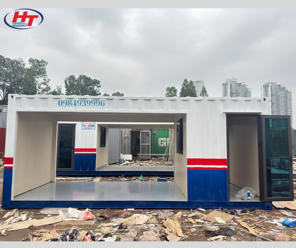 ✨ Container phối 3 màu – Khi không gian làm việc trở thành điểm nhấn thẩm mỹ đầy sáng tạo