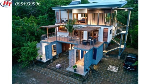 Container 20ft nối dài 8m