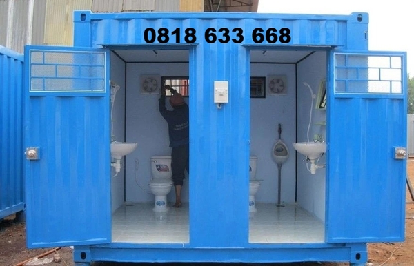 Container toilet 20 feet