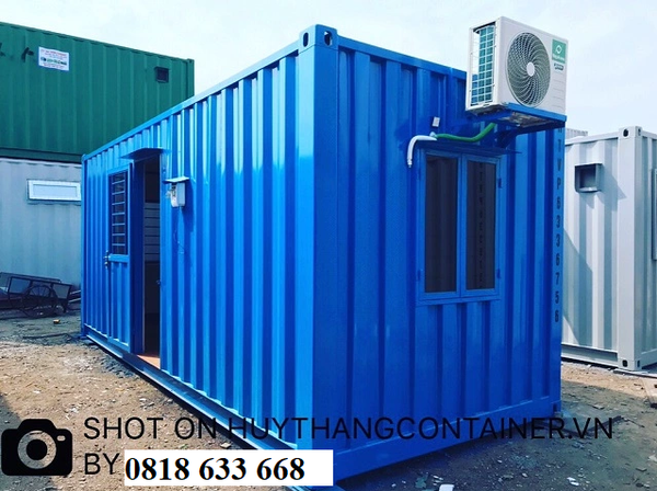 Container 20 feet 3 cửa sổ