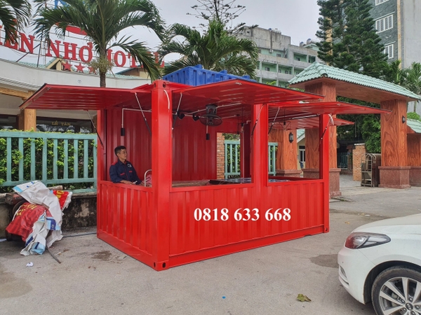 Container bán hàng - Thiết kế, cải tạo theo yêu cầu