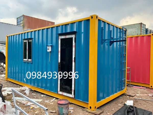 Nhà container – Giải quyết bài toán nhà ở thu nhập thấp.