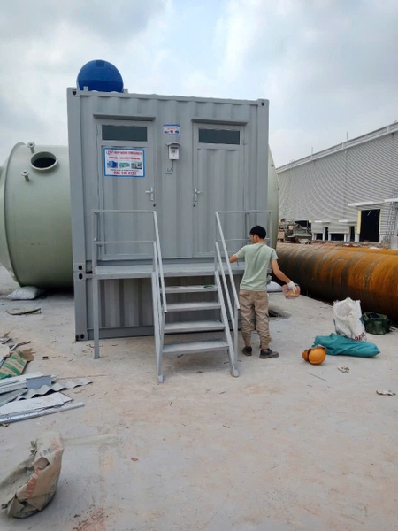 Container vệ sinh 10ft mẫu mới nhất