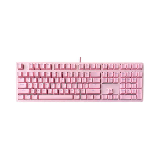 Bàn phím cơ Aukey KM-G15 Pink (Blue Switch)