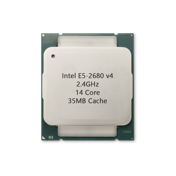 Cpu Intel Xeon E5-2680v4 (2.4-3.3GHz, 35MB Cache, 14 nhân 28 luồng) (Cũ)