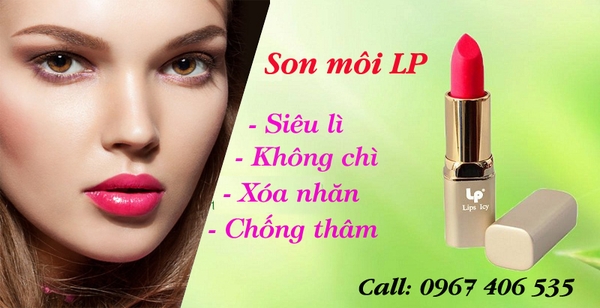 son dưỡng môi đẹp và an toàn son môi không chì - son môi lp