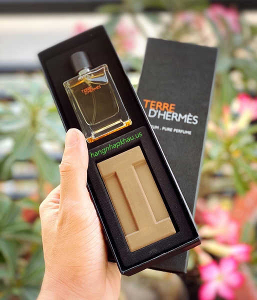 Gift set Terre D'Hermes Parfum - MADE IN FRANCE.