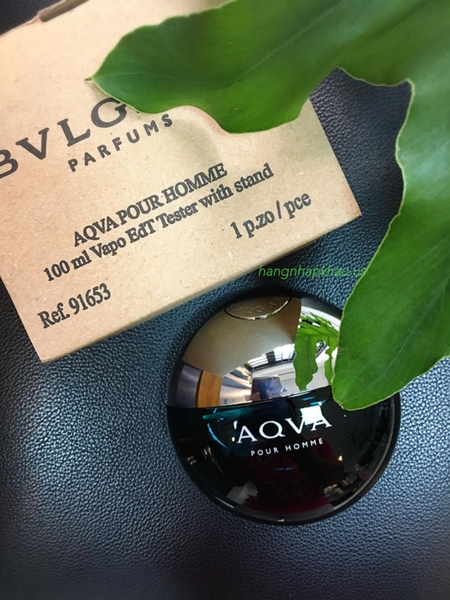 Bvlgari Aqva Pour Homme EDT 100ml TESTER - MADE IN ITALY
