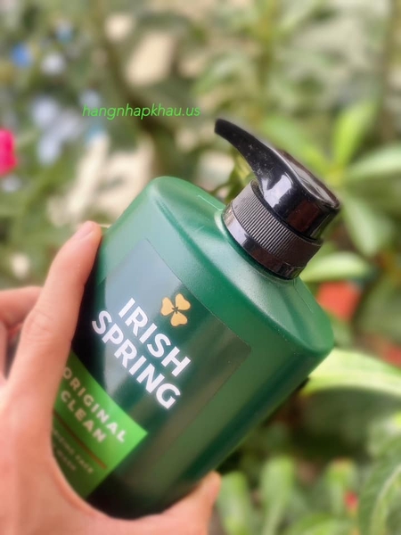 Irish Spring Original Clean Moisturizing Face + Body Wash (877ml) - MADE IN USA.