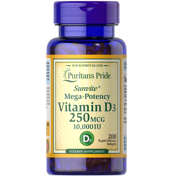 Vitamin D3 10000 IU 100 viên