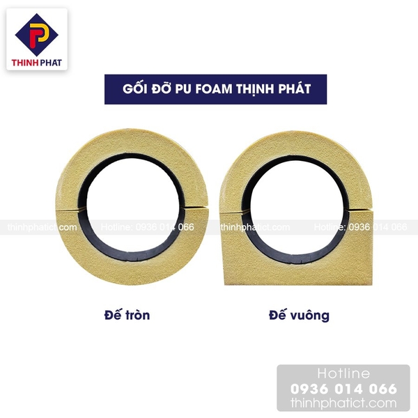  Các loại gối đỡ Pu Foam Thịnh Phát