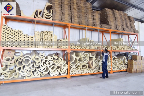  Gối PU Foam được sản xuất số lượng lớn tại nhà máy Thịnh Phát