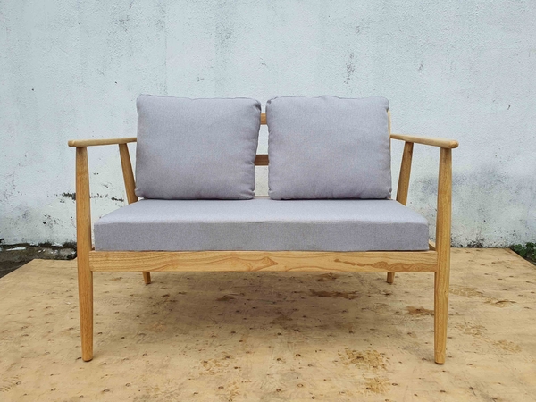 Ghế Sofa Tay Cong Đôi Giá Rẻ LHQ