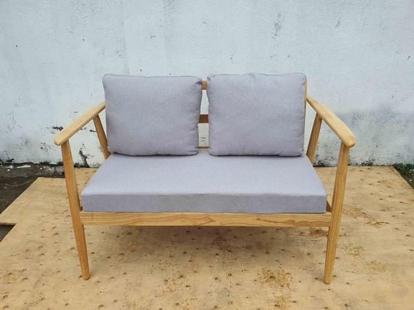 Ghế Sofa Tay Cong Đôi Giá Rẻ LHQ