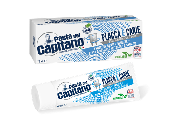 Kem đánh răng Pasta del Capitano chống mảng bám & sâu răng ( Plaque and Cavities ) 100ml