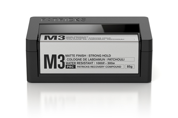 Patricks M3 Matte Finish | Strong Hold Styling Product – 75g