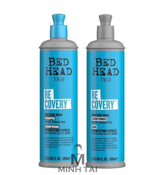 Dầu Gội Xả dưỡng ẩm Tigi Bed Head Xanh Recovery