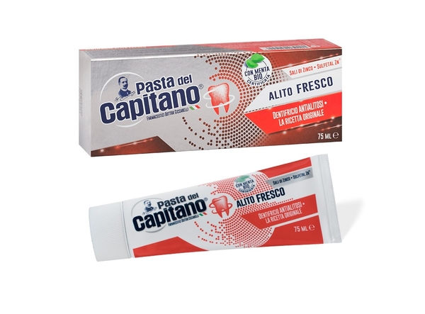 Kem đánh răng Pasta del Capitano hơi thở thơm mát ( Fresh Breath ) 75ml